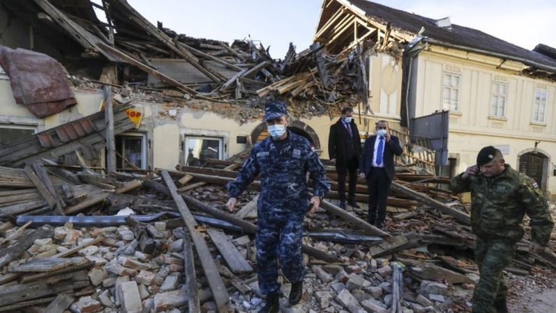 В Хорватии в результате сильного землетрясения погибли 7 человек