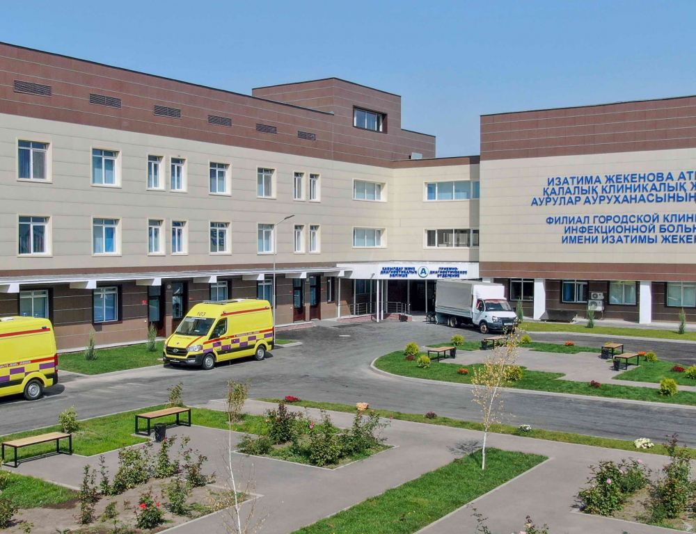 В Алматы занято 54% больничных коек для больных коронавирусом