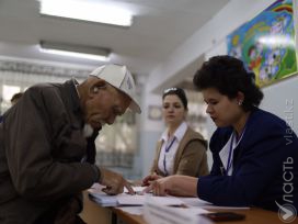 В Казахстане проходят президентские выборы. Фото Жанары Каримовой