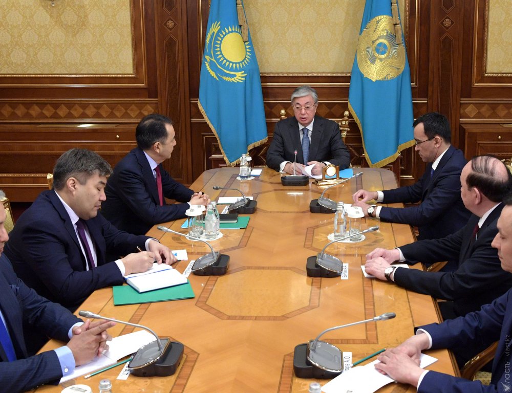 Токаев принял в Акорде представителей политических партий