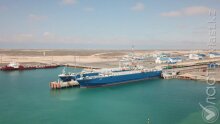 Грузовой терминал в порту Курык совместно с Китаем предложил создать Токаев