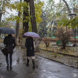 В ближайшие выходные в Казахстане ожидаются проливные дожди