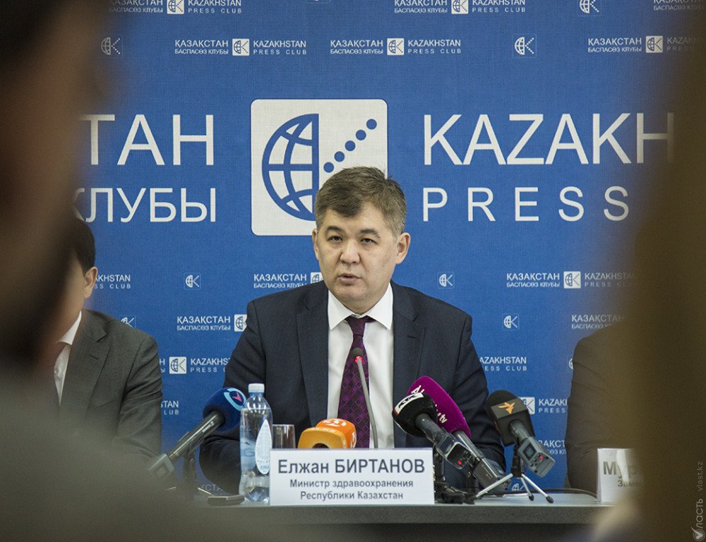 «Недостаточными» назвал Биртанов действия управления здравоохранения Алматы в условиях повышенной регистрации менингита