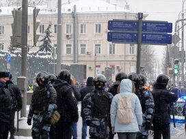 ​Число задержанных на акциях протеста в России 31 января превысило 5300 человек