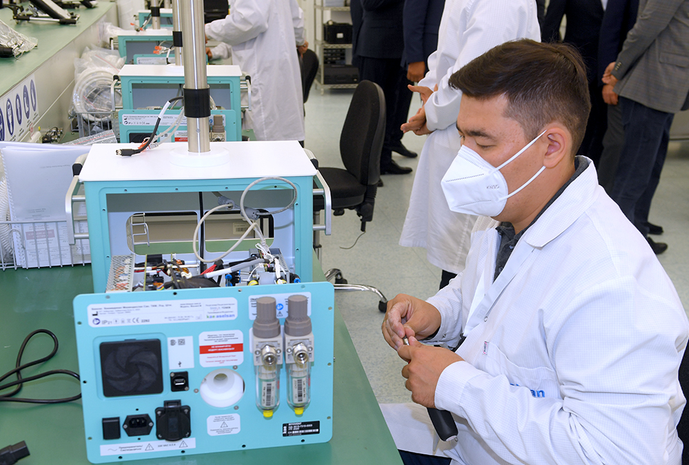 В Казахстане запустили производство стационарных аппаратов ИВЛ