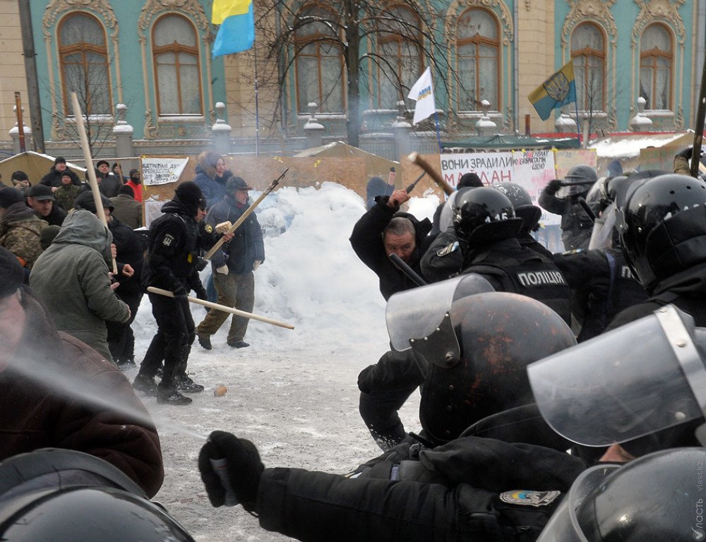 ​Число задержанных участников столкновений в Киеве превысило 100 человек