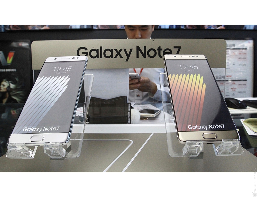 Samsung остановила производство флагманской модели Galaxy Note 7