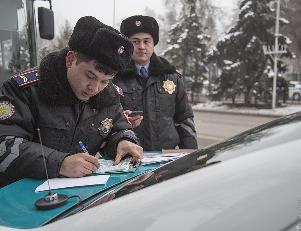 В Алматы с начала года выявлено свыше 186 тысяч нарушений ПДД