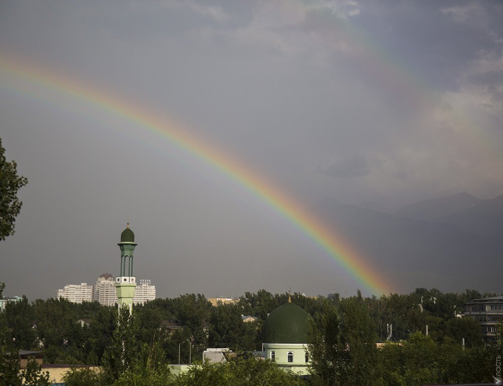 На выходных ожидаются дожди в некоторых областях Казахстана