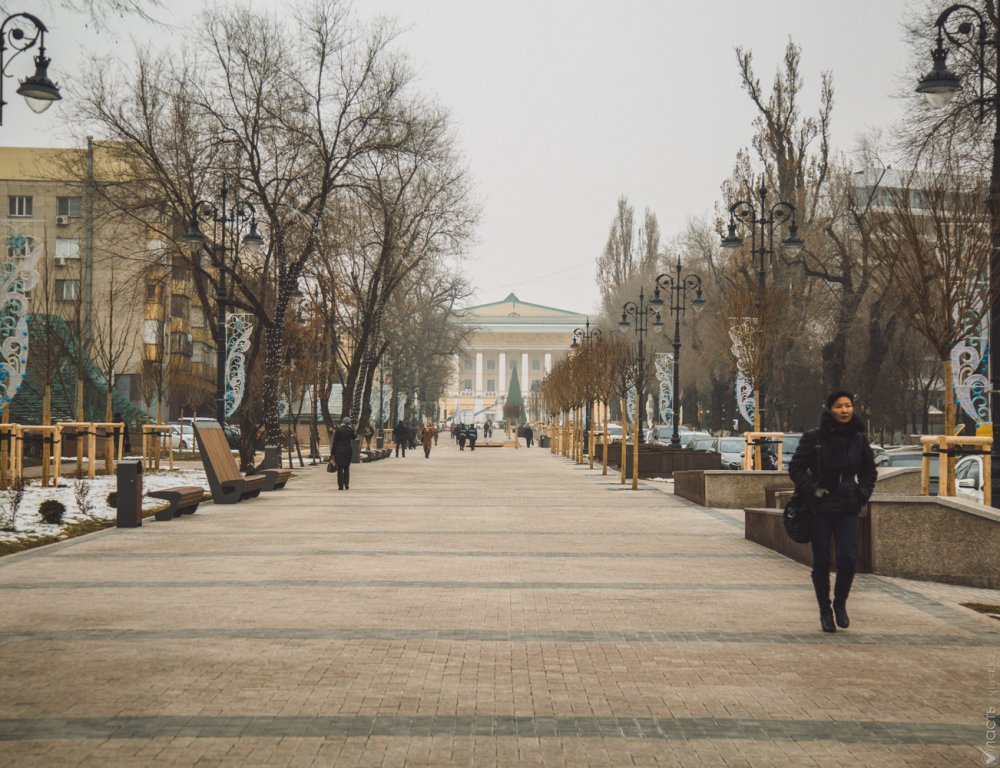 Улицу Панфилова в Алматы раскопают из-за строительства ЛРТ