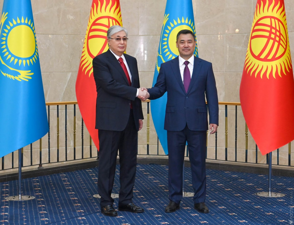 Президенты Казахстана и Кыргызстана провели в Бишкеке переговоры в узком составе