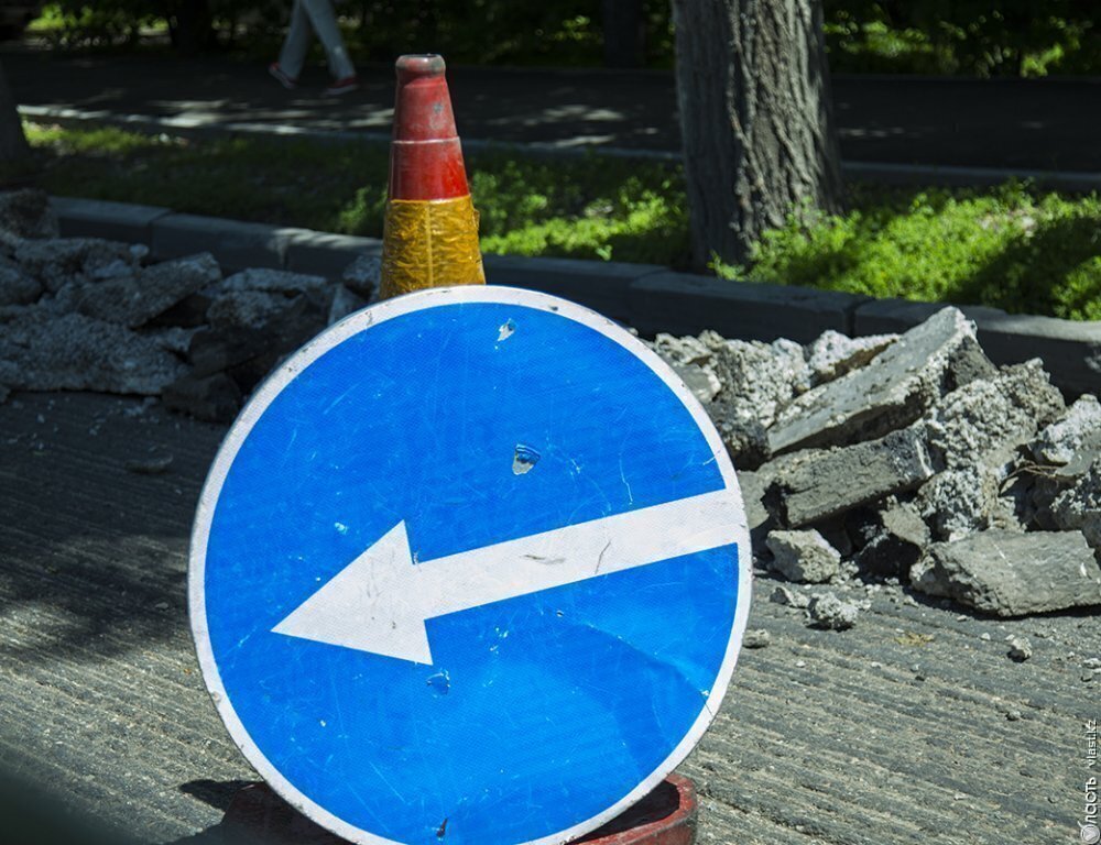 В Астане на несколько дней частично перекроют проспект Мангилик Ел