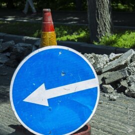 В Астане на несколько дней частично перекроют проспект Мангилик Ел