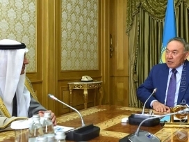 Президент Казахстана и министр иностранных дел Саудовской Аравии обсудили вопросы двусторонних отношений