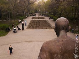Вторым местом для проведения митингов в Алматы стал парк имени Ганди