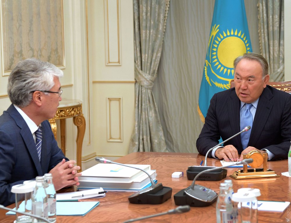 Мухамедиулы рассказал Назарбаеву о новом законопроекте о кинематографии