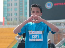 Благотворительный марафон в Алматы, Фото Данияра Мусирова