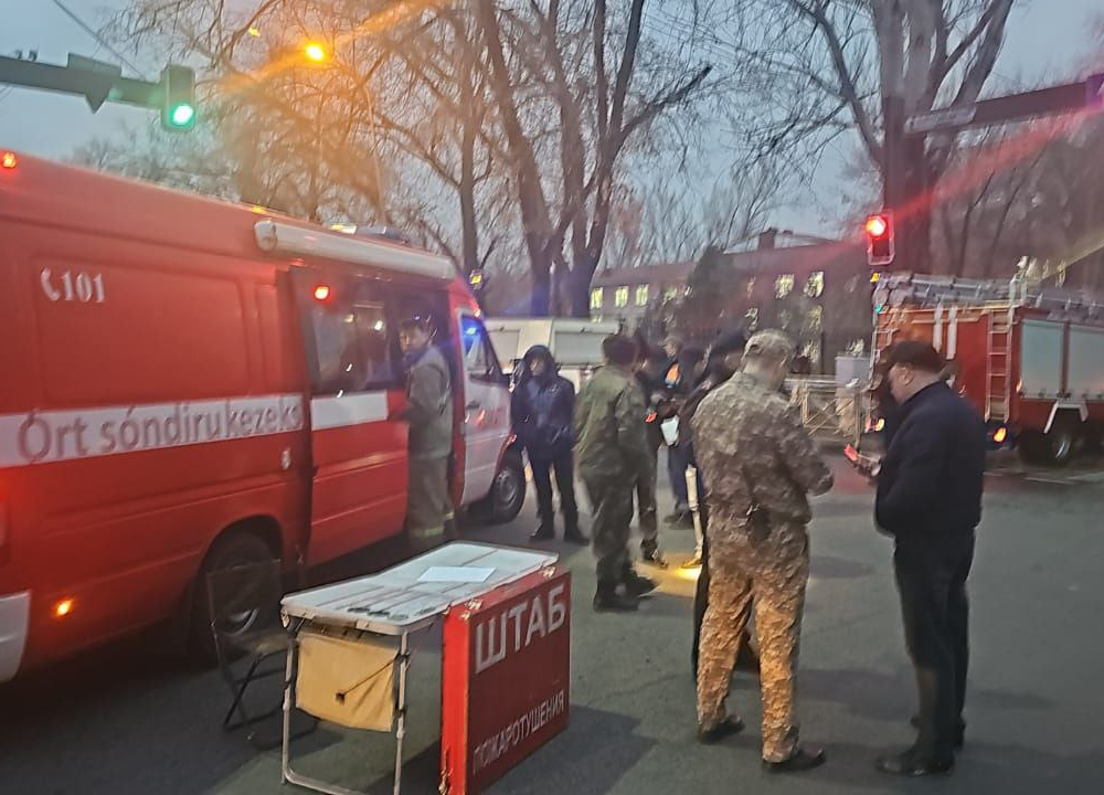 В Алматы в хостеле при пожаре погибли 13 человек