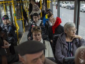 Как алматинцы начали бояться автобусов 