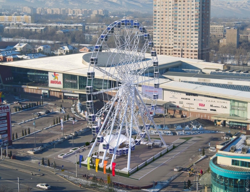В Алматы будет построено второе по высоте в СНГ «колесо обозрения»