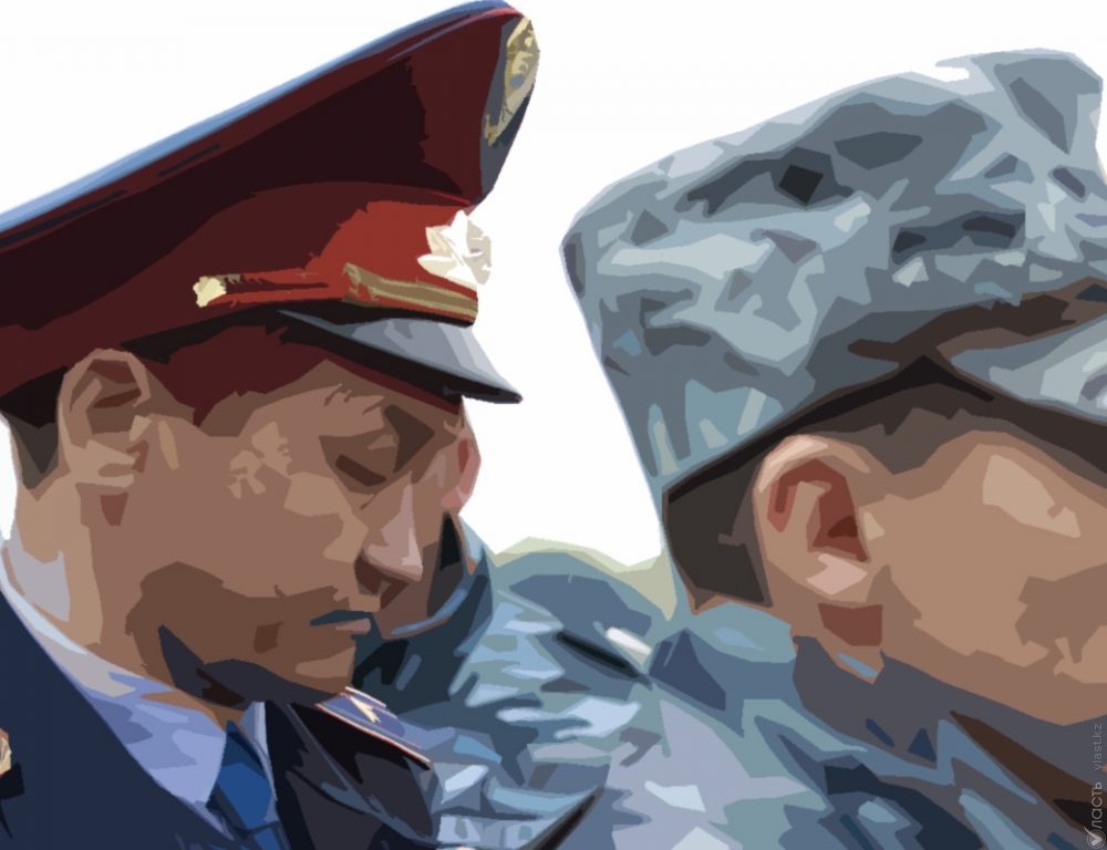 В Алматы объявлен спецплан Сирена: полиция ищет двух нападавших, отобравших оружие у охранника банка 