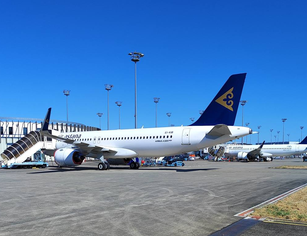 Air Astana получила новый самолет Airbus A320neo