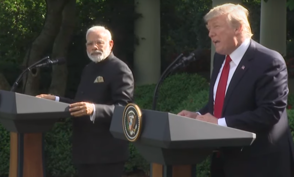 Удивительно сильный старт Трампа в отношениях с Индией