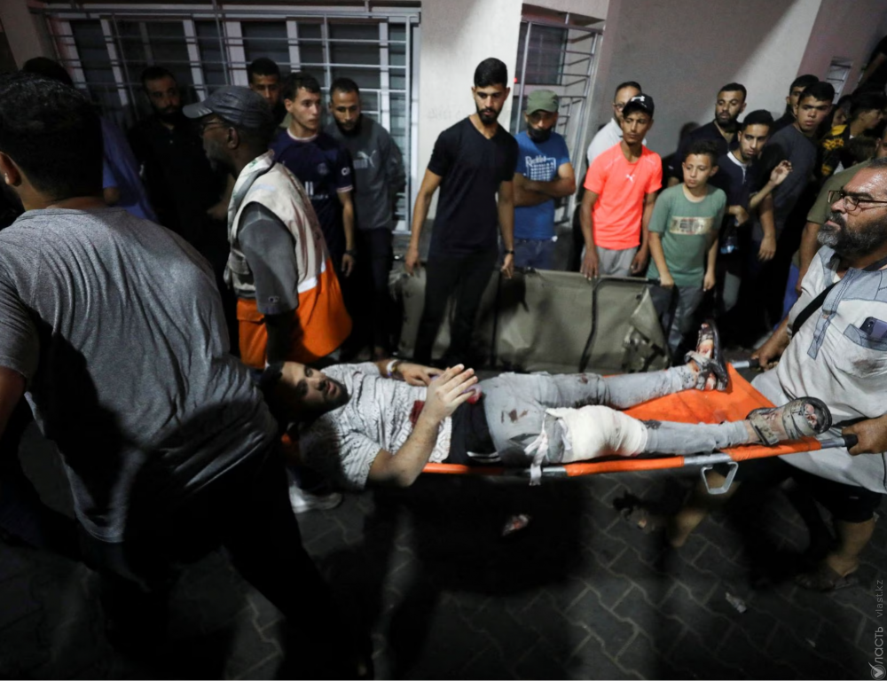 Сотни человек погибли в секторе Газа в результате попадания ракеты в больницу
