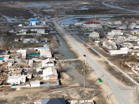 В Западно-Казахстанской области эвакуированы из-за паводков около 7 тыс. человек – аким