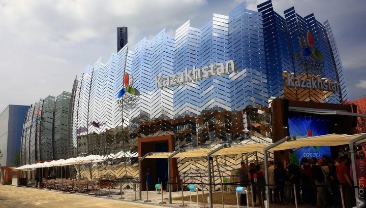 Казахстанский павильон по результатам голосования занял второе место  на EXPO Milano 2015
