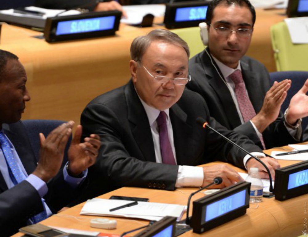 В XXI веке человечество должно отказаться от оружия массового поражения - Назарбаев