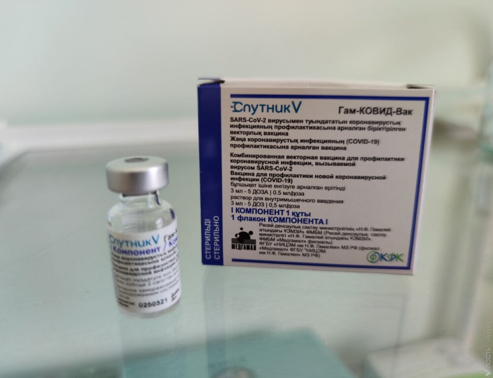В Шымкенте первую дозу вакцины от коронавируса получило 15% населения 