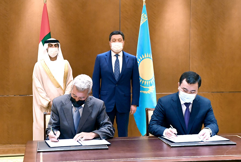 Казахстан и ОАЭ подписали инвестиционные соглашения на $2,2 млрд