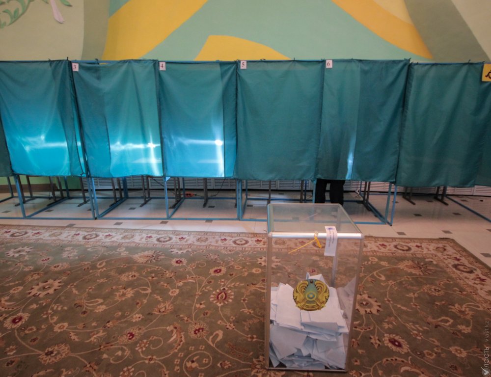 В большинстве регионов Казахстана завершилось голосование на выборах 