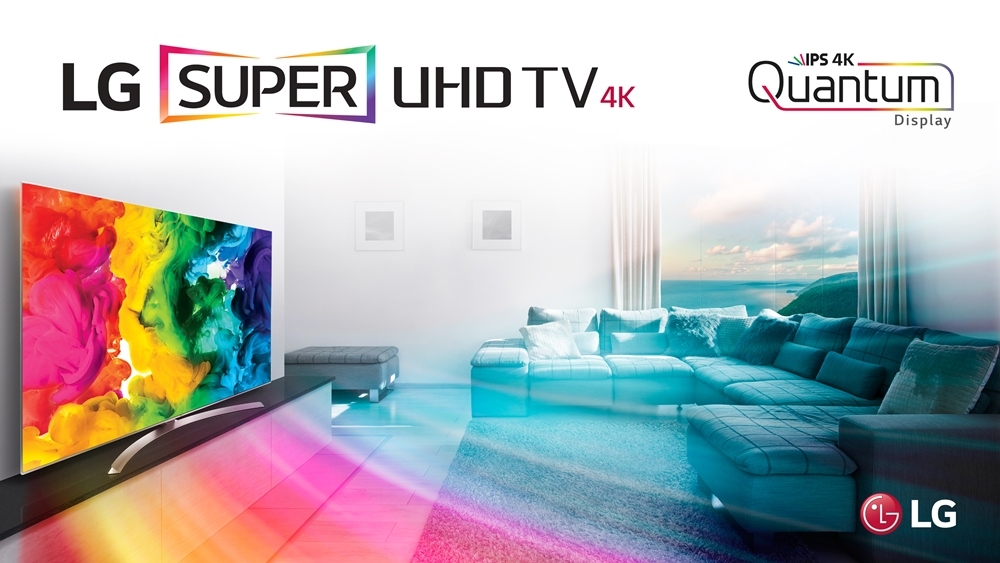 Телевизоры LG SUPER UHD c квантовым дисплеем IPS 4K 