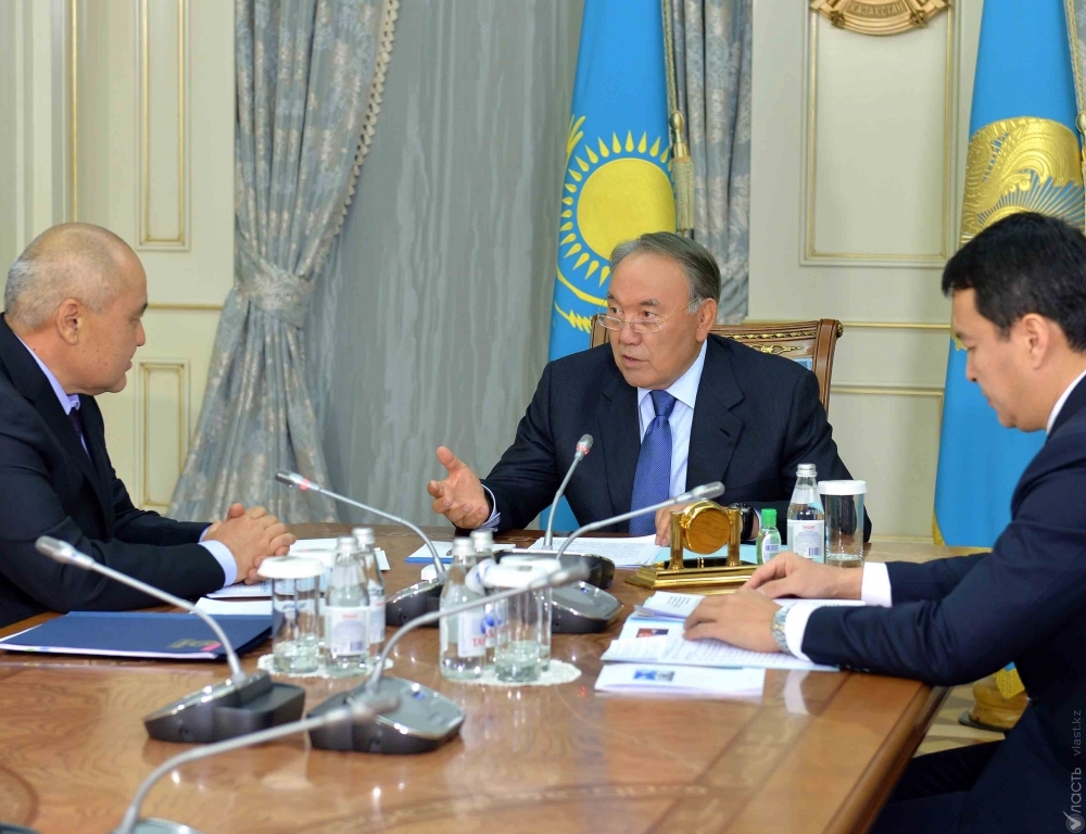 Шукеев доложил Назарбаеву о ходе трансформации фонда Самрук-Казына