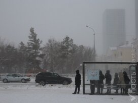 На большей части Казахстана морозы постепенно ослабнут