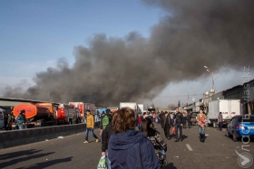 Пожар на рынке «Алатау» был ликвидирован в 9:08 утра
