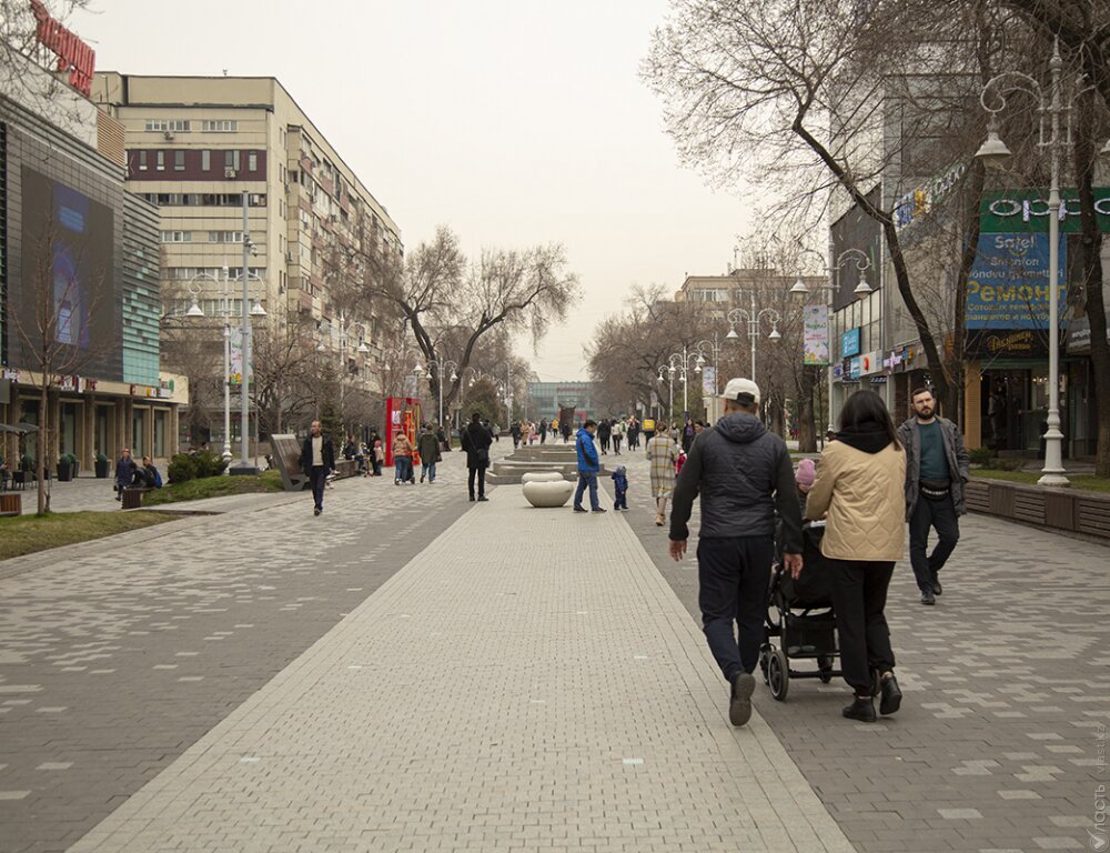 На ремонт пешеходной зоны по улице Панфилова в Алматы потратят свыше 570 млн тенге