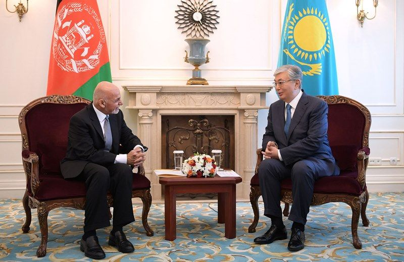 ​Токаев пригласил президента Афганистана совершить визит в Казахстан