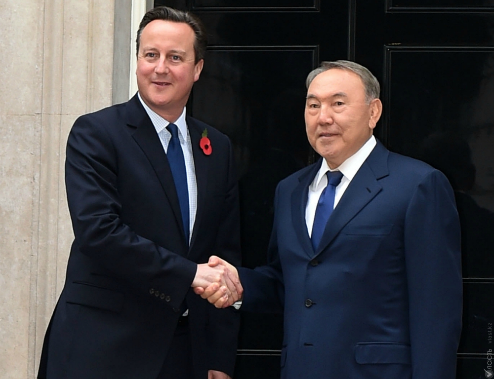 Великобритания инвестировала в Казахстан 12 млрд. долларов – Назарбаев