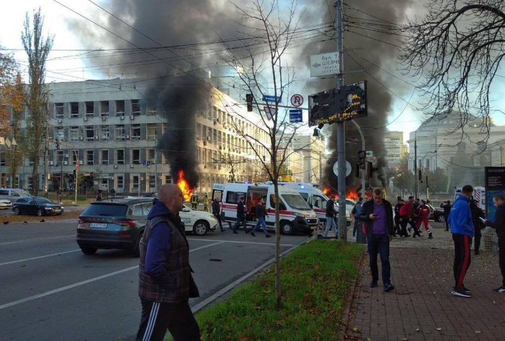 В Киеве снова произошли взрывы