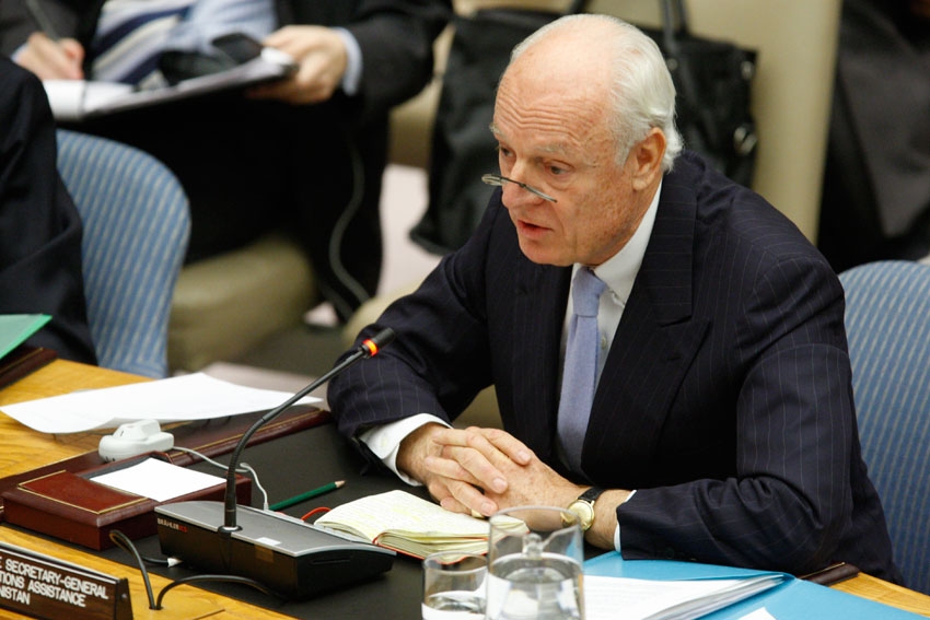 Спецпосланник ООН настроен оптимистично относительно исхода межсирийских переговоров