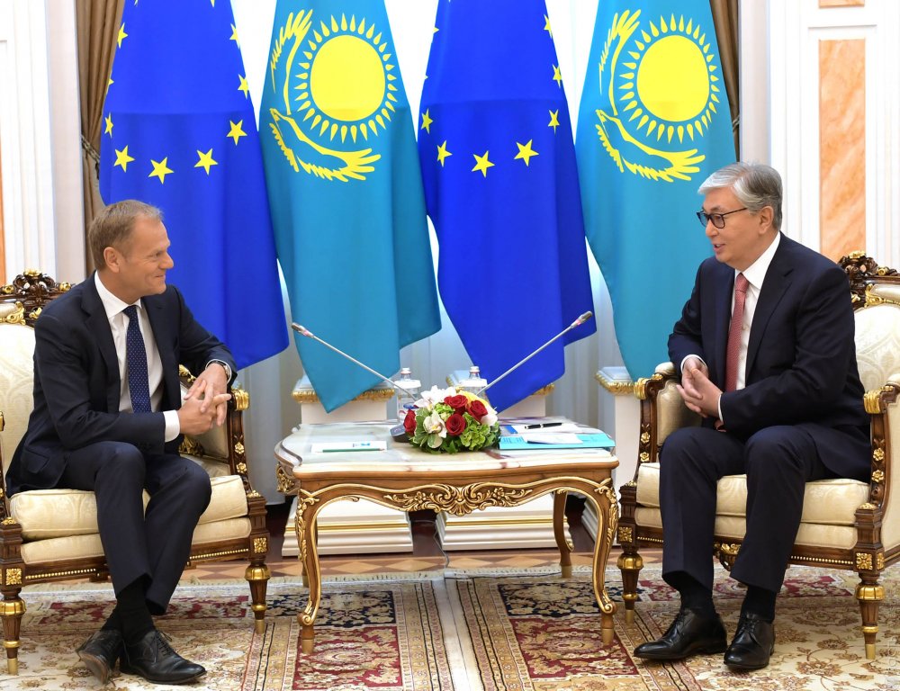 Токаев заявил, что продолжит курс на партнерство Казахстана с ЕС 