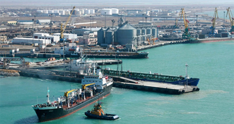 В Казахстане значительно увеличили пропускную способность Актауского морского порта