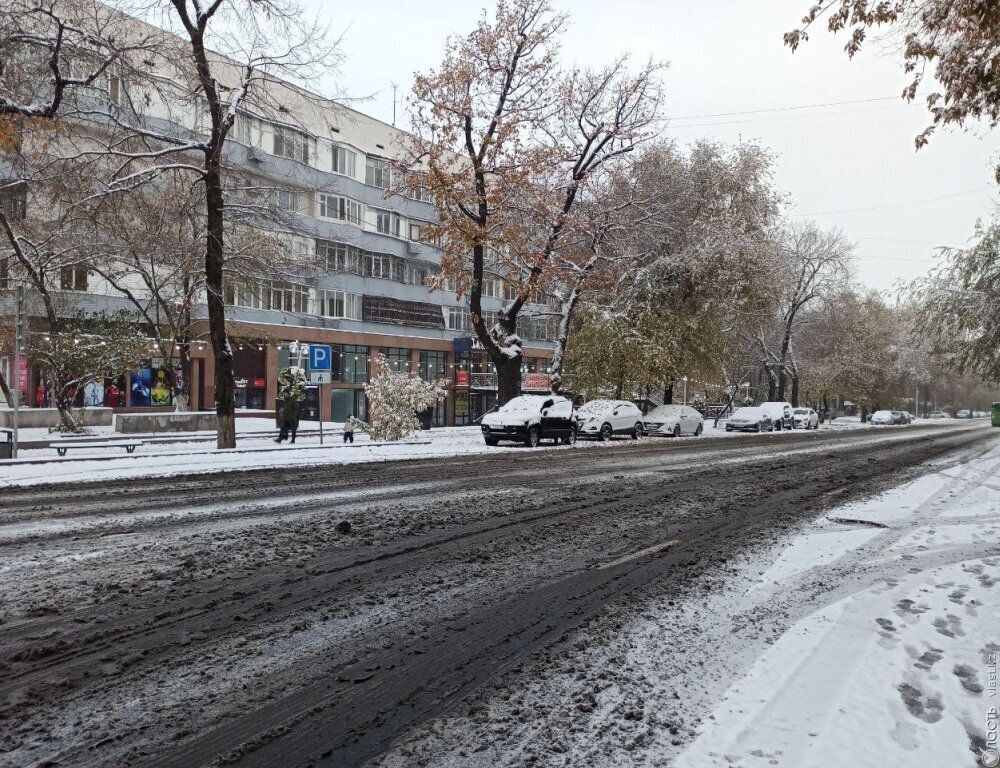 Дожди и снег ожидаются в Казахстане в выходные