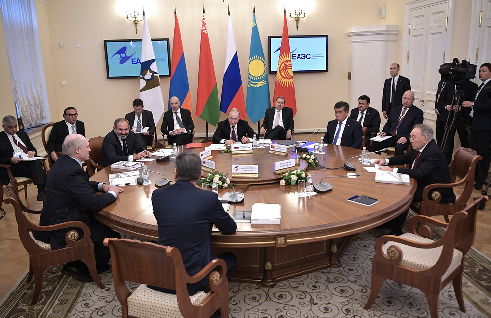 Заседание Высшего Евразийского экономического совета пройдет в Астане 29 мая