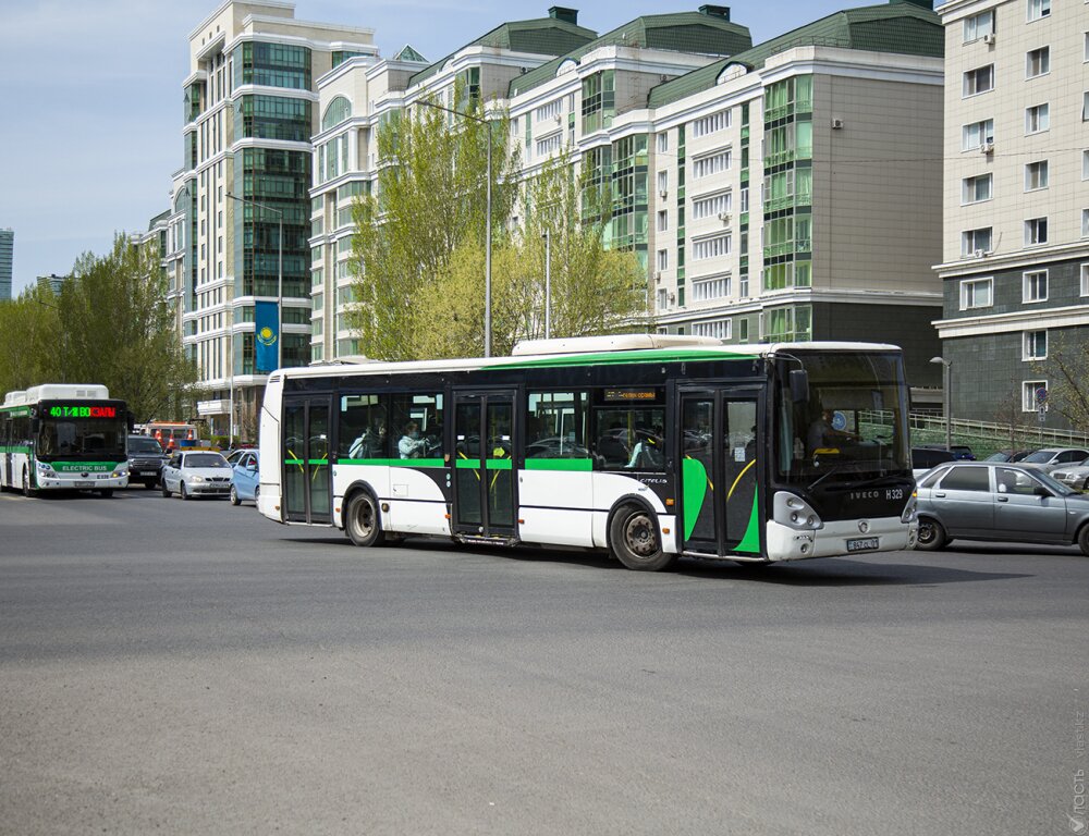 В Астане запускают первый кольцевой автобусный маршрут 