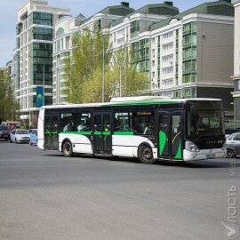 В Астане запускают первый кольцевой автобусный маршрут 