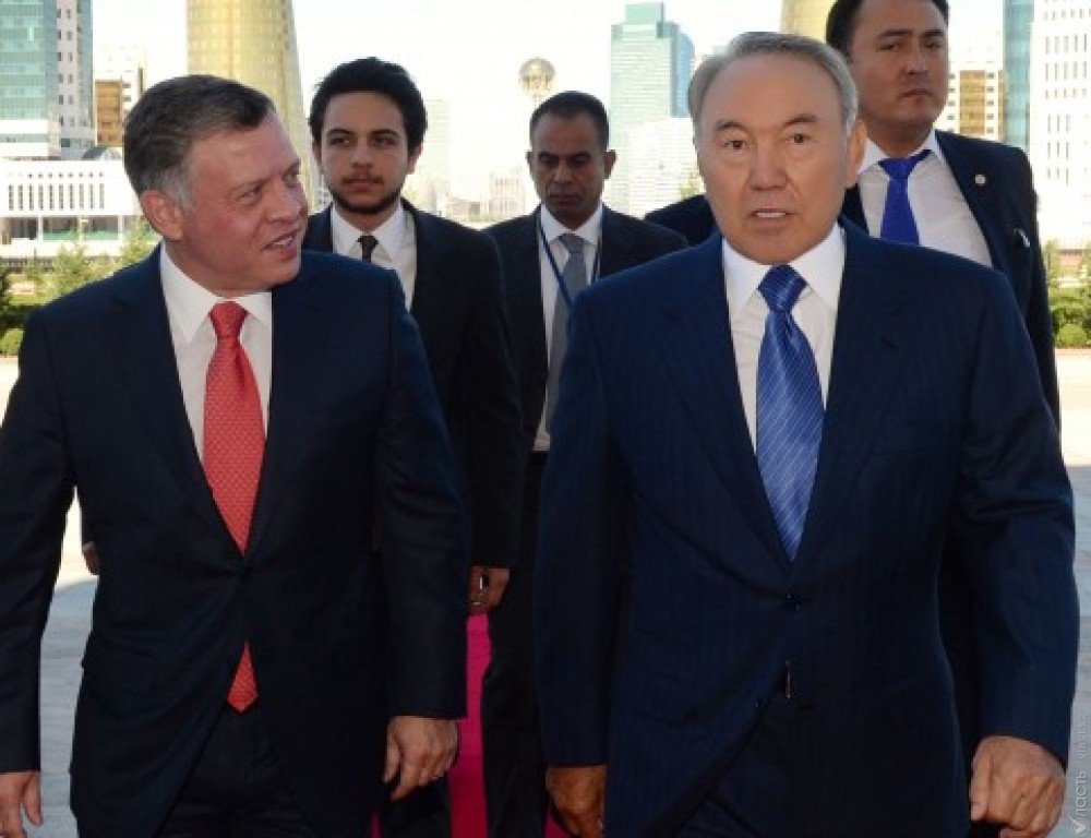 Короля Иордании ждут в Казахстане с визитом